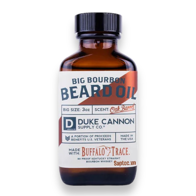 Dầu dưỡng râu và tóc Duke Cannon Beard Oil Big Bourbon