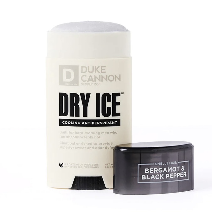 Lăn khử mùi Duke Cannon Dry Ice Bergamot Black Pepper