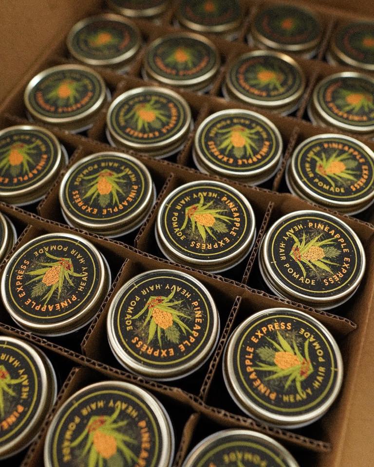 Grim Grease Pineapple Express Heavy Pomade