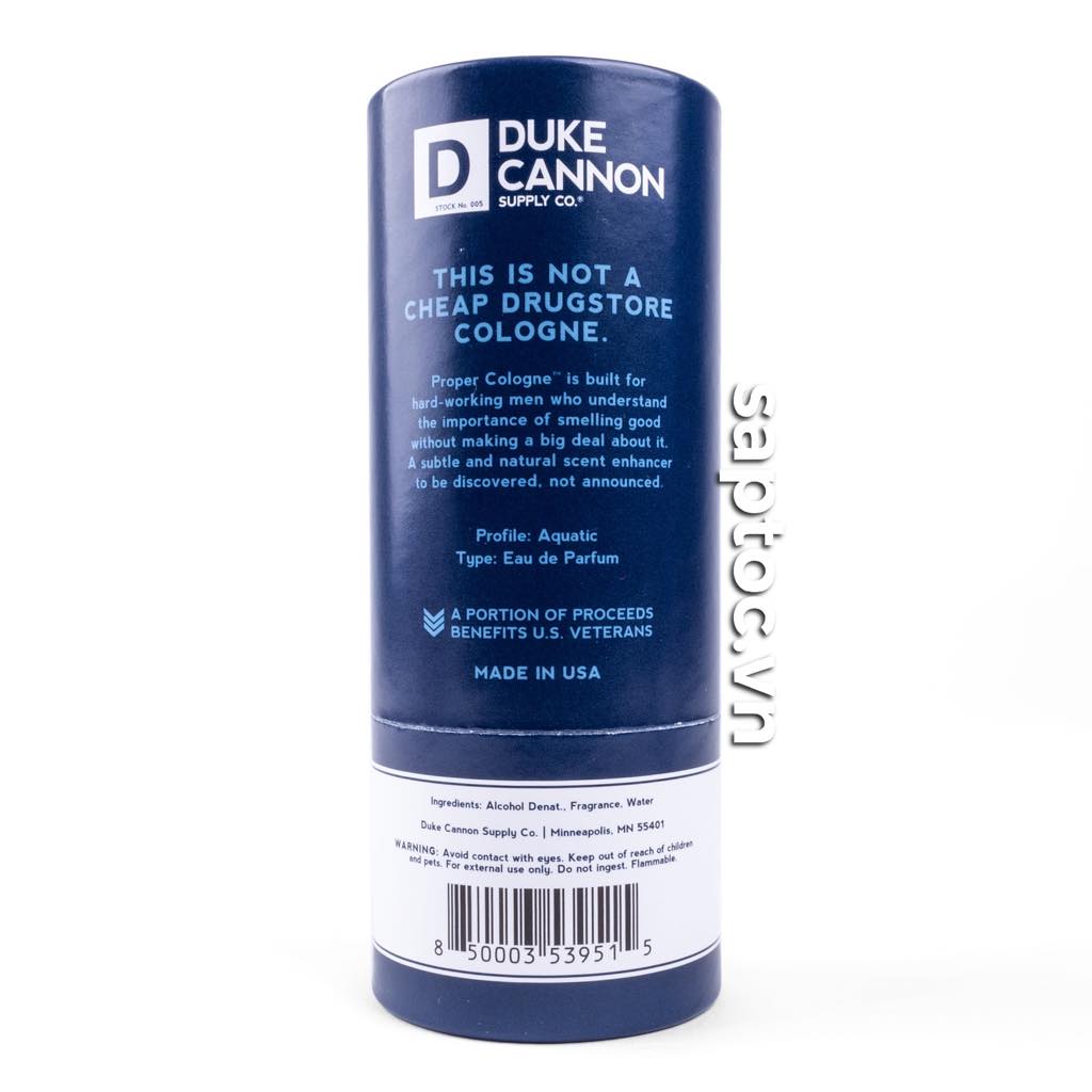 Nước hoa Duke Cannon Proper Seneca