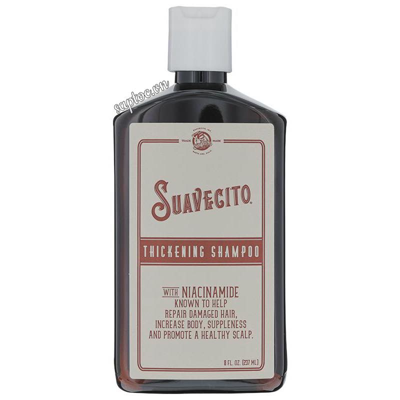 dầu gội dưỡng tóc Suavecito Thickening Shampoo