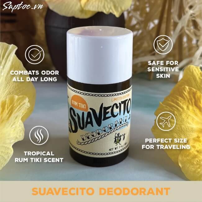 Lăn khử mùi Suavecito Deodorant Tiki Rum
